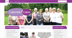 Desktop Screenshot of calderdale-carers.co.uk