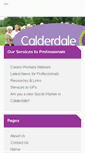 Mobile Screenshot of calderdale-carers.co.uk